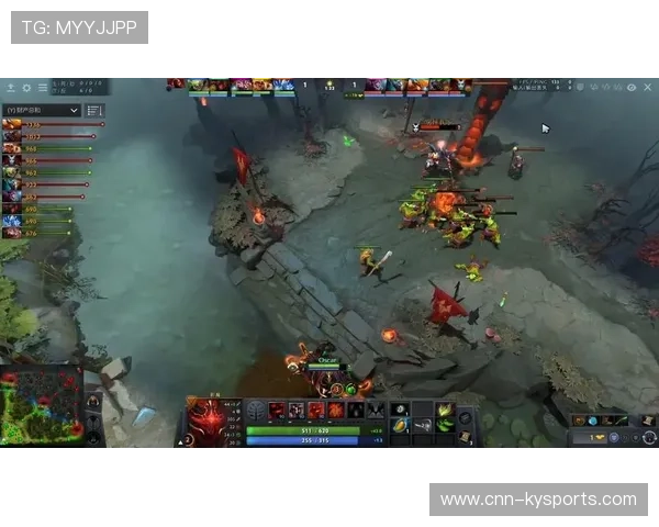职业比赛Dota2对线压制打崩对手